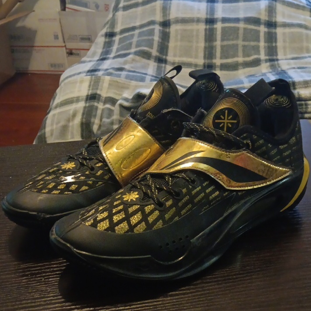 Li-Ning Air Of The Wade 808 2 V2 "Dynasty" Mens SZ 8 Womens 9.5 EUC - Picture 3 of 10